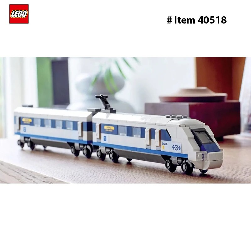 Lego 40518 Creator High-Speed Train 2 – Connected Carriage with Driver's Compartment and Sloping Front