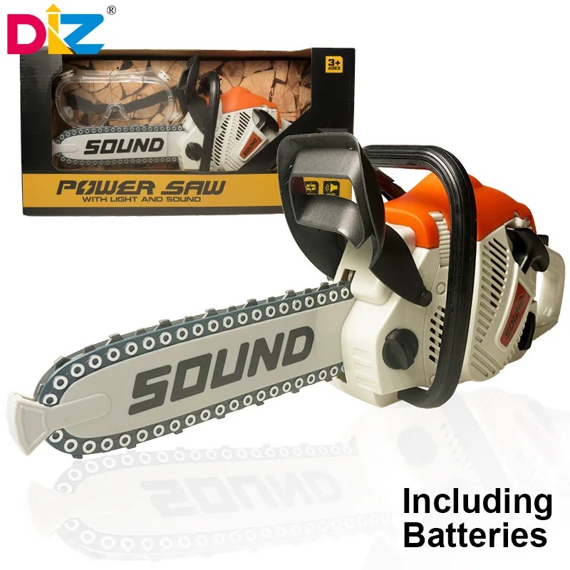 Toy Chainsaw with Goggles – Children Electric Power Chainsaw with Sound