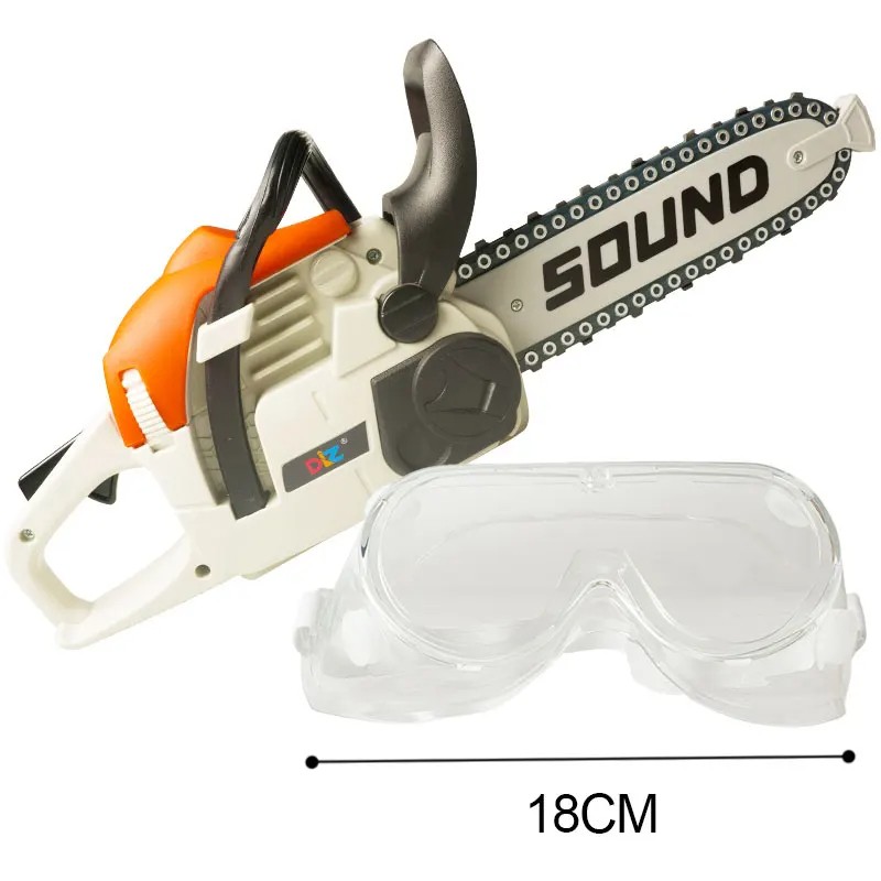 Toy Chainsaw with Goggles – Children Electric Power Chainsaw with Sound