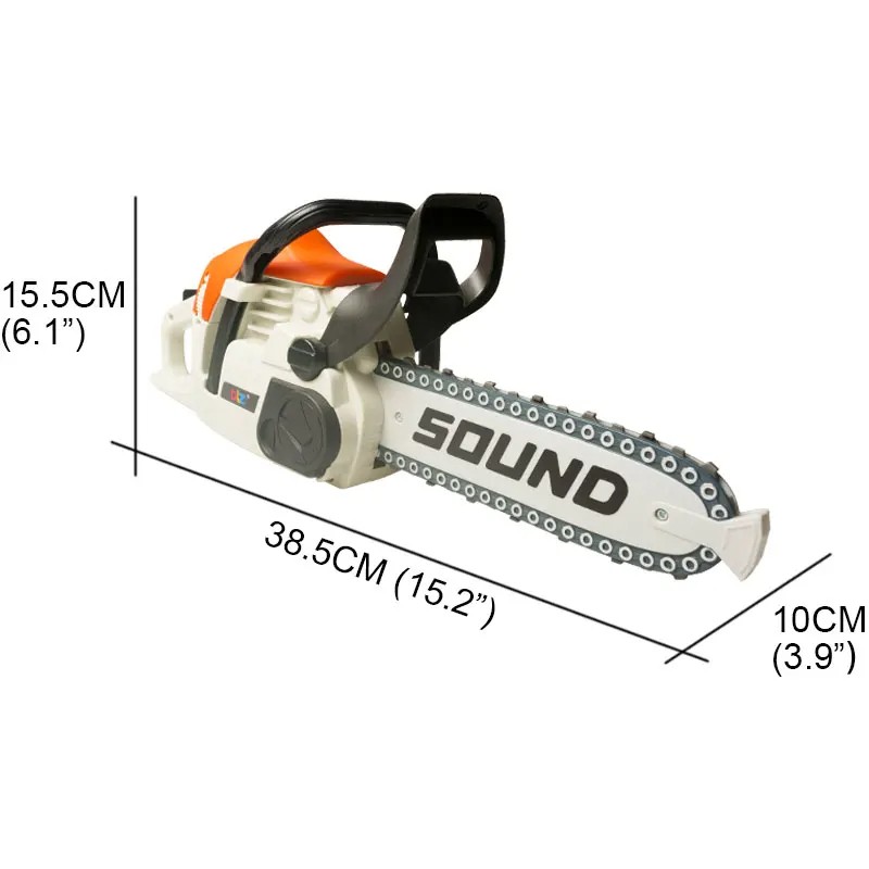 Toy Chainsaw with Goggles – Children Electric Power Chainsaw with Sound