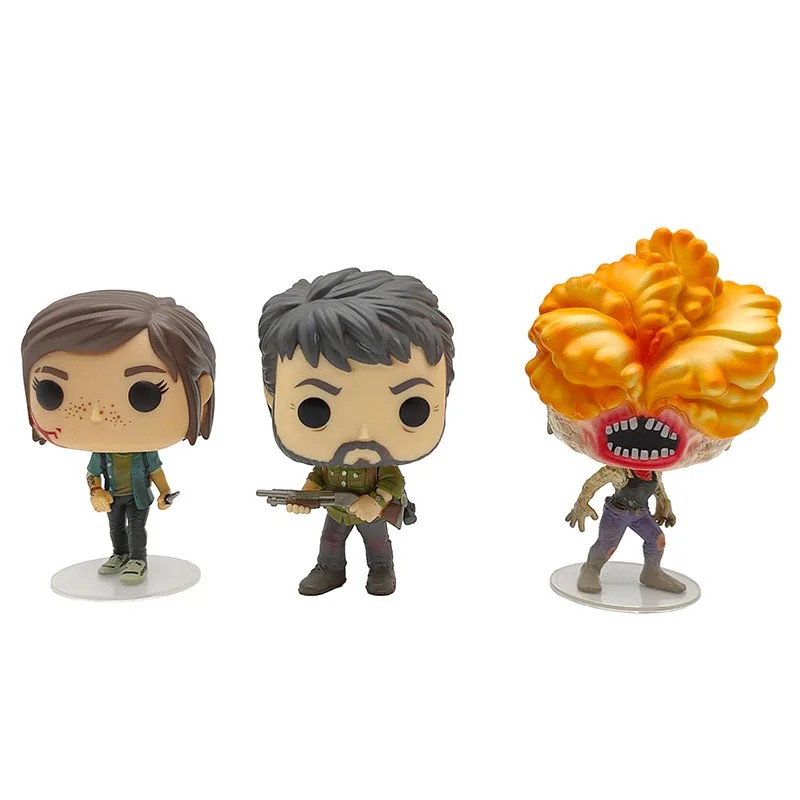CLICKER JOEL ELLIE Vinyl Figurine Dolls – Action Figure Collection Model Toys