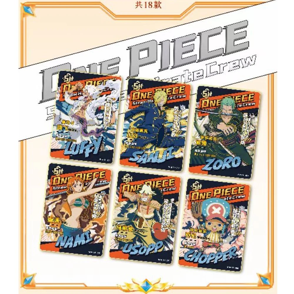 One Piece Cards Japanese Anime Character Collection Cards – Booster Box Full Set, Luffy, Roronoa Zoro, and More