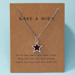 Elegant & Sexy Star Pendant Necklace for Women – Zinc Alloy, Perfect for Daily Wear or Vacation