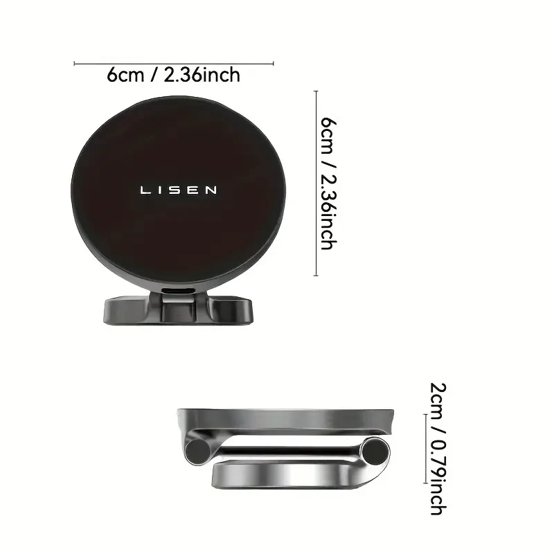 LISEN Magnetic Car Mount Charger