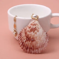 Fashion Style Natural Shell-shaped Stud Earrings