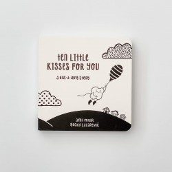 Ten Little Kisses For You | Contrast Board Book