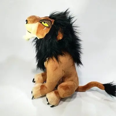 Original Disney The Lion King Scar Soft Stuffed Animal Doll – High-Quality Plush Toy
