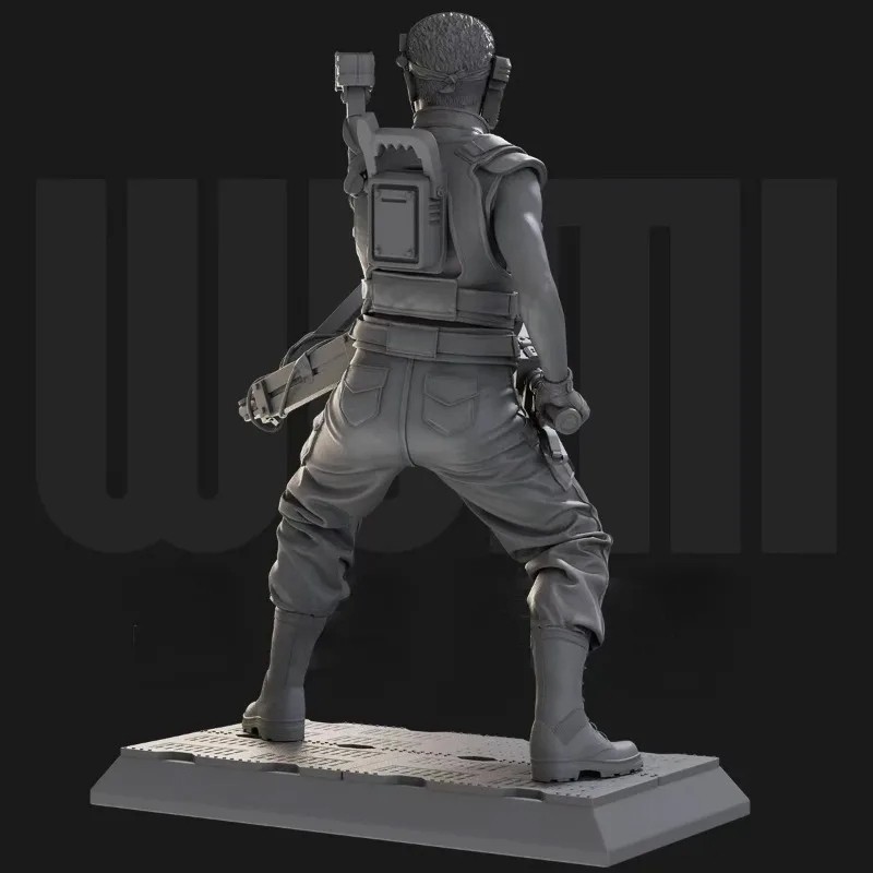 1/24 Scale Resin Figure Assembly Model Kit – Female Special Forces Fantasy Diorama Toy