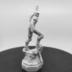 1/24 Scale Super Future Warrior Resin Body Model Kit – Boy DIY Toy Gift