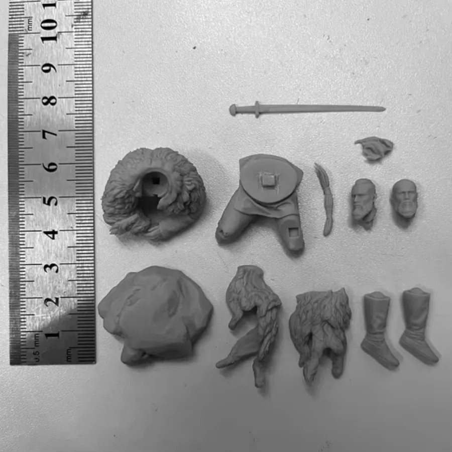 1/24 Scale Resin Figure Model Kit – Ancient Viking Warrior Bjorn Ironside