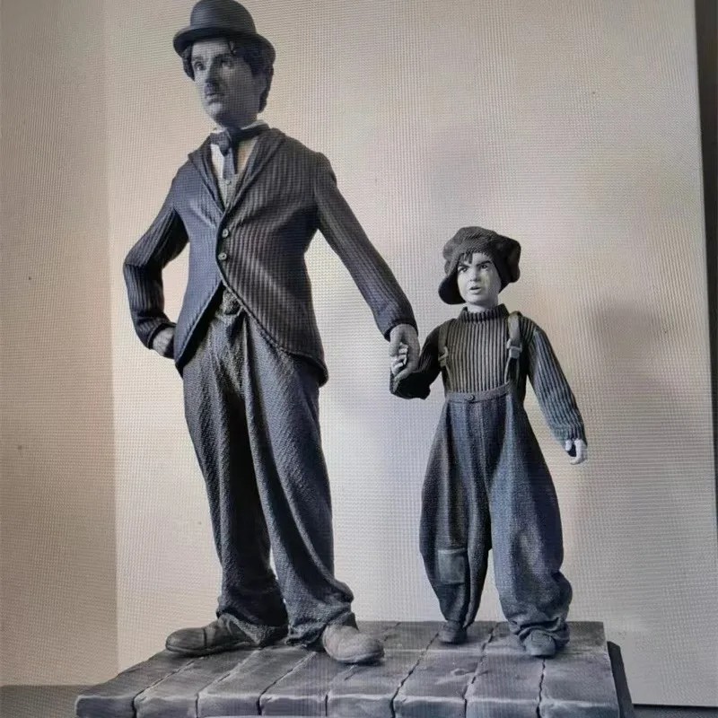 1/24 Scale Charlie Chaplin Movie Artist Resin Figure – Assembled Model Kit