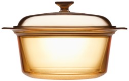 3.5L Covered Stockpot - Amber  - Visions